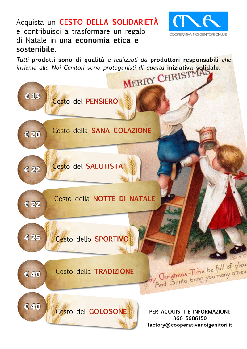 cesti di natale volantino