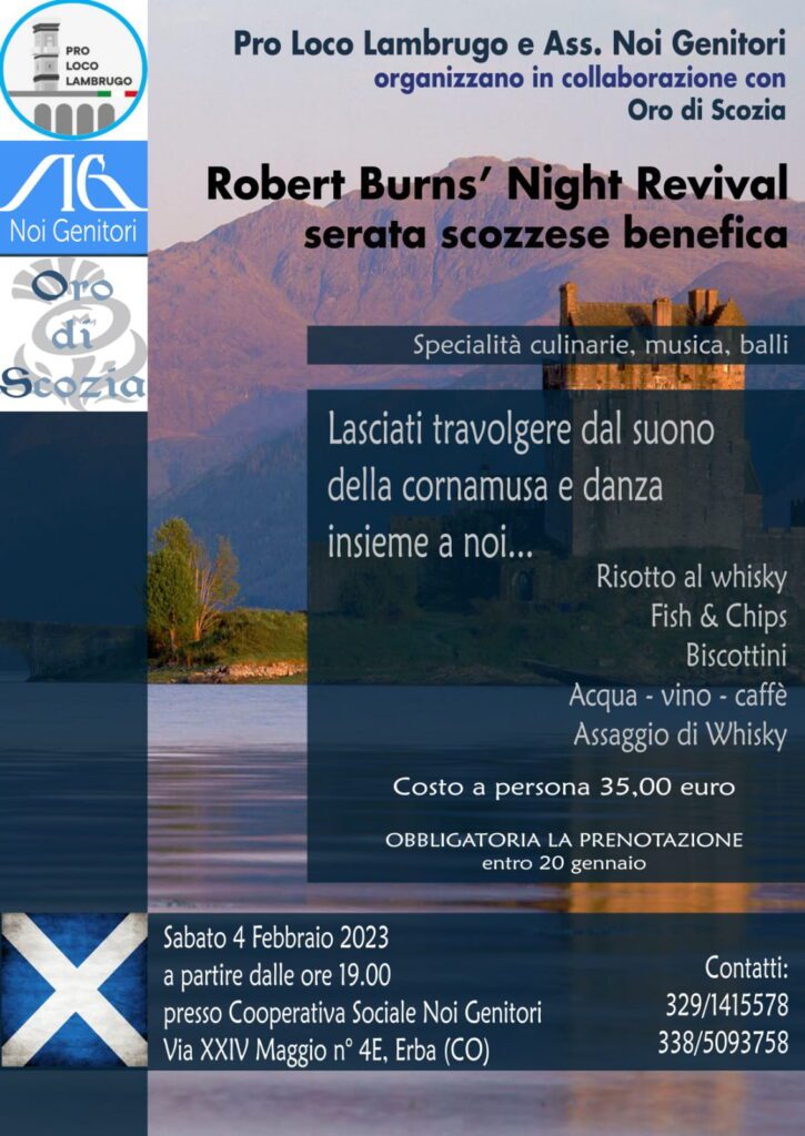 locandina serata scozzese