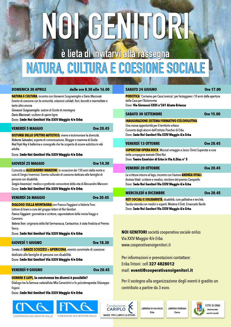 eventi 2023 noi genitori