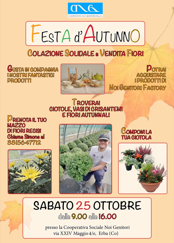 Festa Autunno 25 flyer