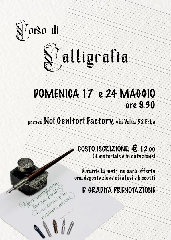 calligrafia manifesto